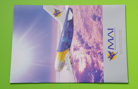 Brochure of Myanmar Airways