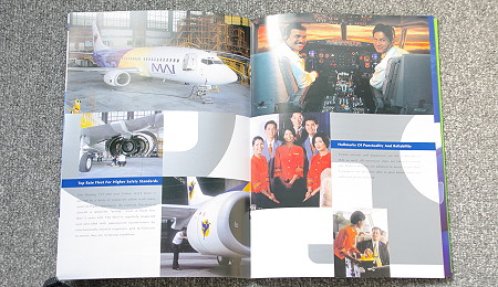 Brochure of Myanmar Airways